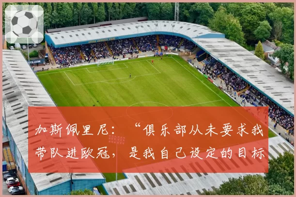 加斯佩里尼:“俱乐部从未要求我带队进欧冠,是我自己设定的目标”。关于罗马的转会市场……