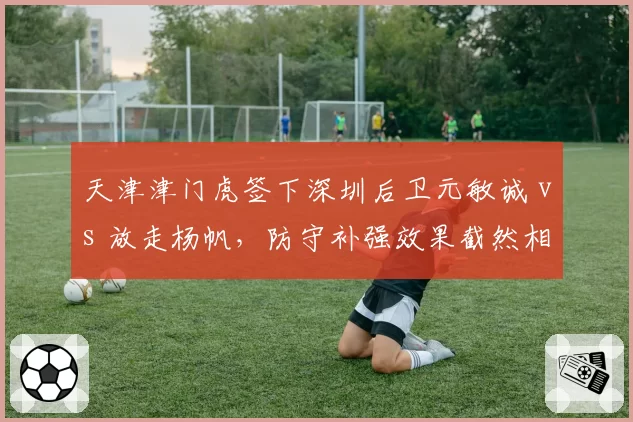 天津津门虎签下深圳后卫元敏诚 vs 放走杨帆，防守补强效果截然相反